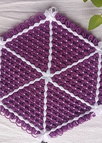 Mor ve Beyaz Renkli Banyo Süngeri - Görsel 10