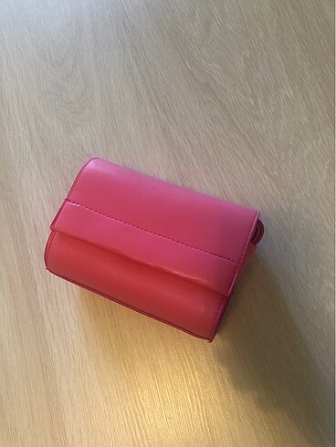 Beden pembe kol çantası