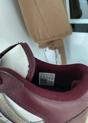 Adidas Bordo Adidas Spor Ayakkabı