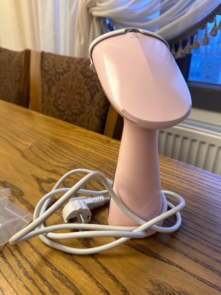 Pembe Renkli Buharlı Ütü - Görsel 2