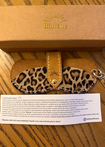 Boheme Kahverengi Parlak Kedi Aksesuarı - Görsel 2