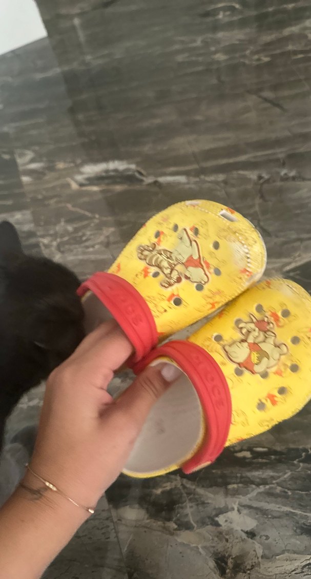 Sarı Bohem Kız Çocuk Toka Detaylı Terlik - Görsel 5