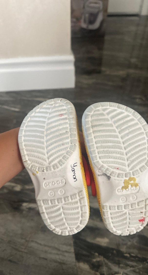 Sarı Bohem Kız Çocuk Toka Detaylı Terlik - Görsel 2