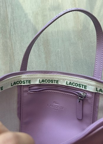 Lacoste Mor Deri Kadın Çanta - Görsel 6