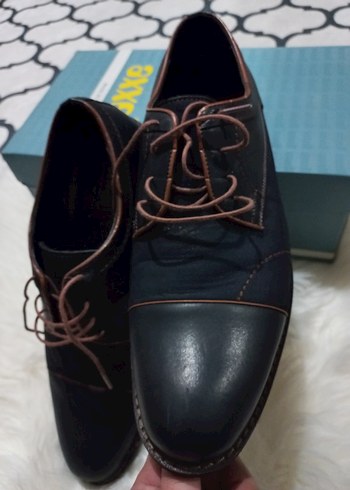 Lacivert Erkek Klasik Ofis Ayakkabısı - Görsel 3