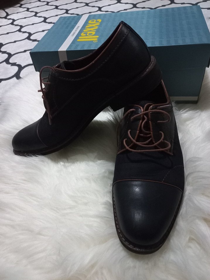 Lacivert Erkek Klasik Ofis Ayakkabısı - Görsel 2