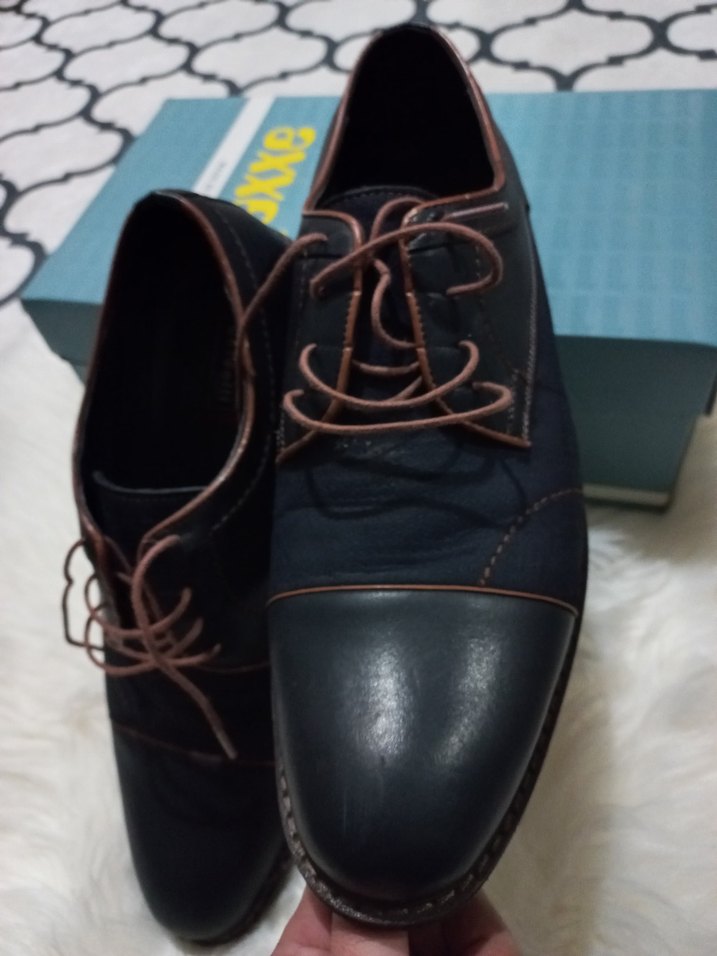 Lacivert Erkek Klasik Ofis Ayakkabısı - Görsel 3