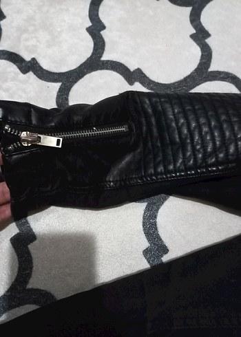 Kadın Siyah Kapüşonlu Uzun Goth Ceket - Görsel 3