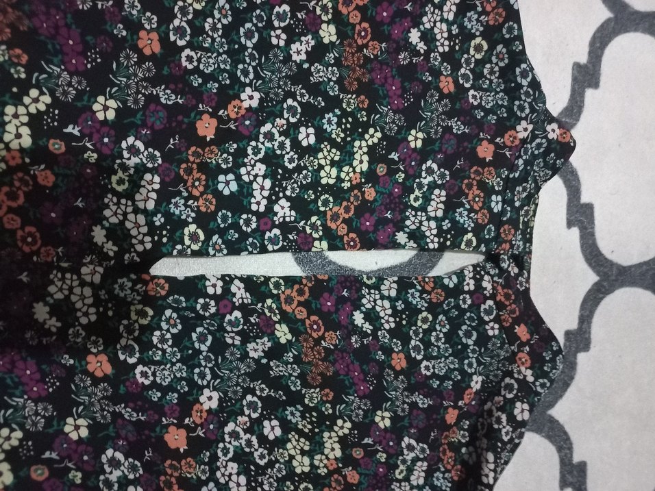 Uzun Kollu Desenli Bohem Kadın Elbise - Görsel 3