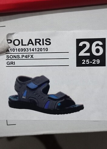 Polaris erkek cocuk sandalet
