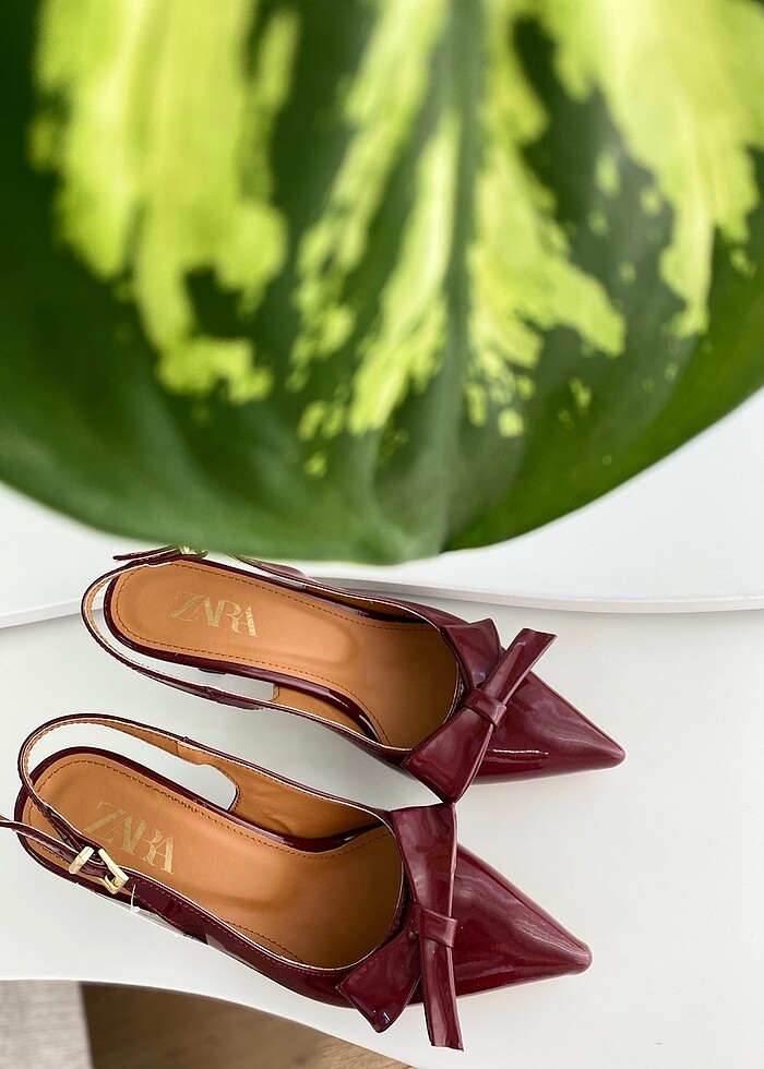 Rugan bordo ayakkabı - Görsel 2