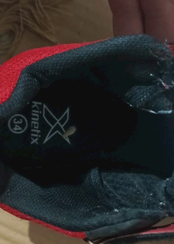 Kinetix Erkek Çocuk Kırmızı Spor Ayakkabı - Görsel 3