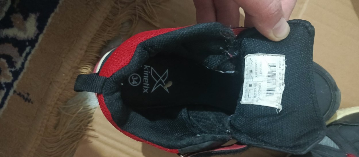 Kinetix Erkek Çocuk Kırmızı Spor Ayakkabı - Görsel 3