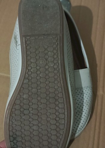 Beyaz Kadın Dolgu Topuklu Günlük Ayakkabı - Görsel 2