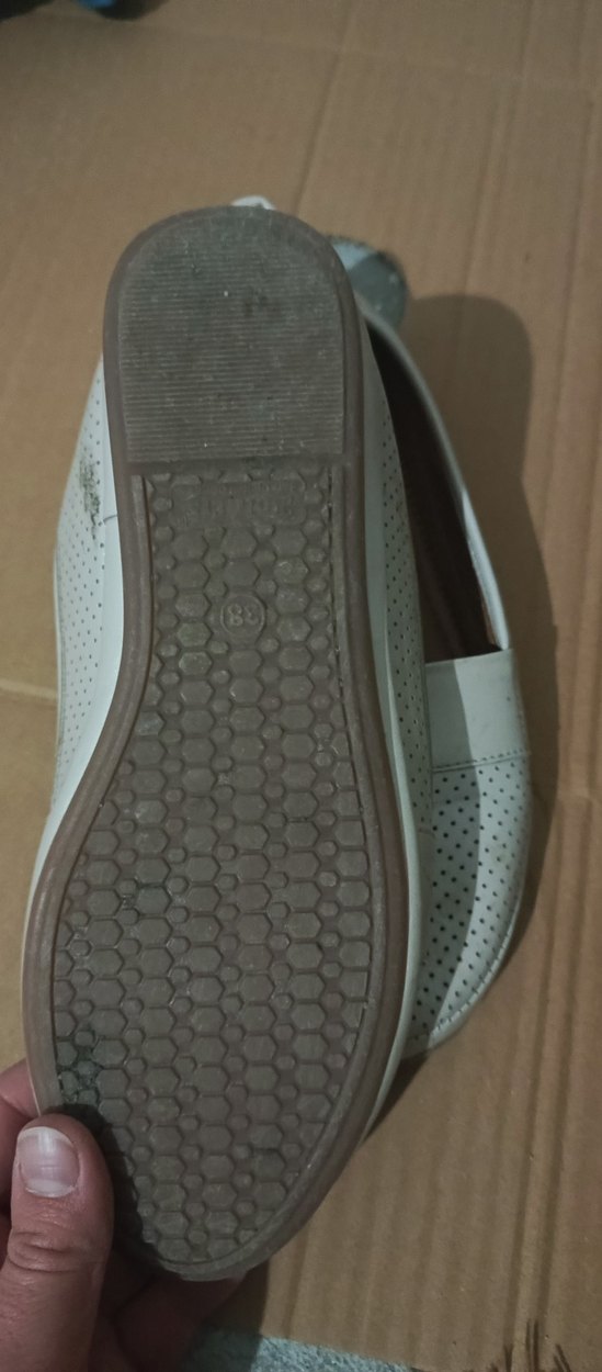 Beyaz Kadın Dolgu Topuklu Günlük Ayakkabı - Görsel 2