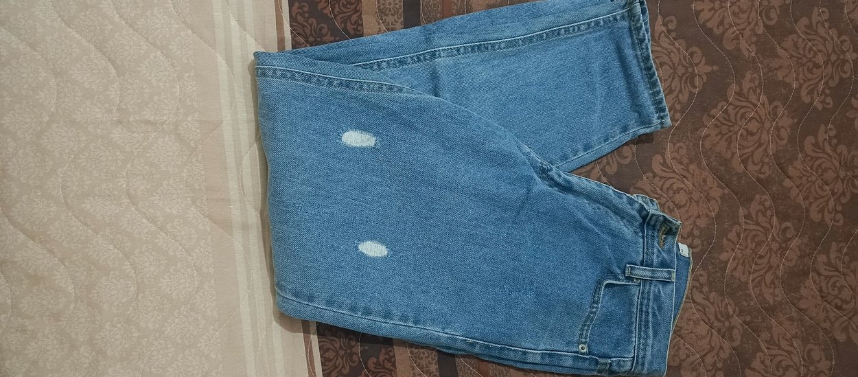 mom jean pantolon - Görsel 3