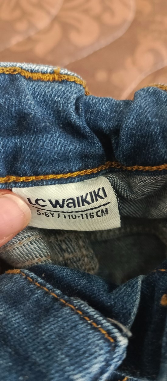 kız çocuk kot pantolon - Görsel 3