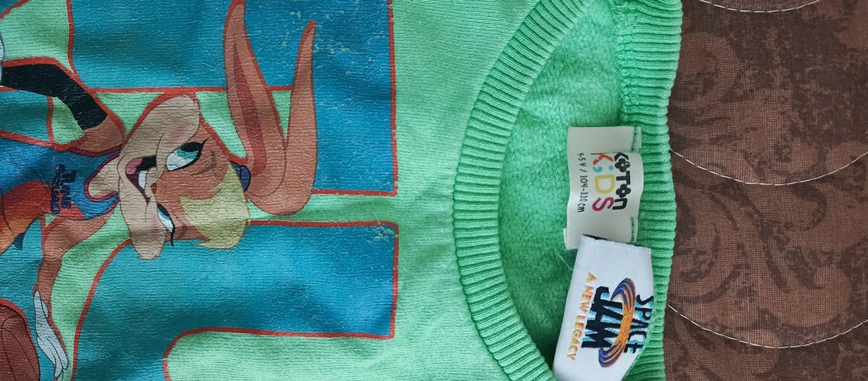 Kız Çocuk  Baskılı Sweatshirt - Görsel 2