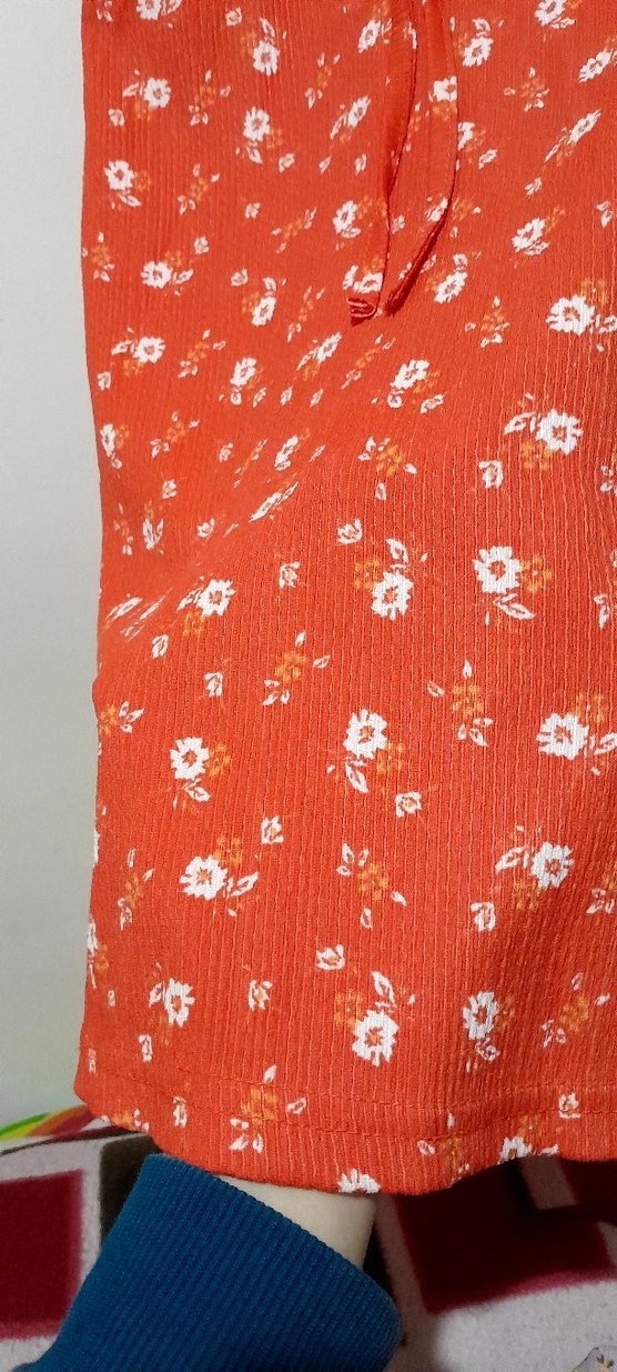 kadın elbise midi büzgülü - Görsel 5