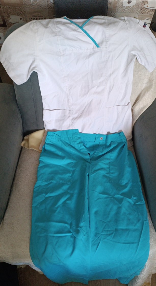 Bayan Hastane Kıyafeti Turkuaz - Görsel 4