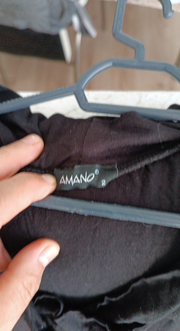 Siyah Midi penye Elbise, Salaş ve Drapeli TAM YAZLIK - Görsel 3