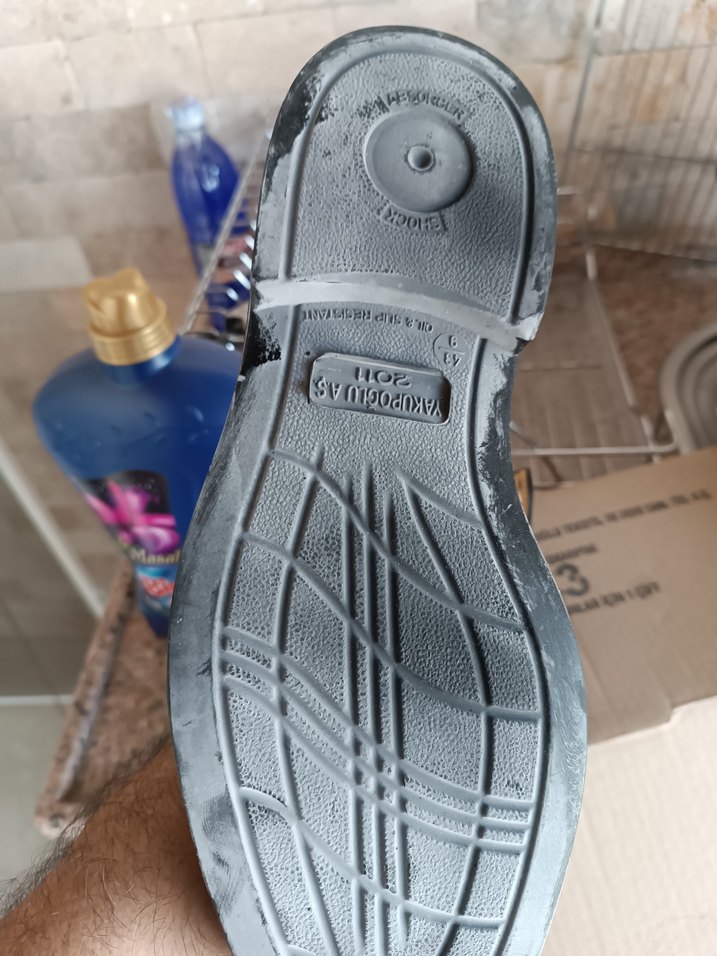 Klasik Siyah Erkek Ayakkabı deri - Görsel 3