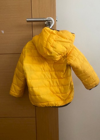 Kapüşonlu Siyah Erkek Çocuk Mont - Görsel 4