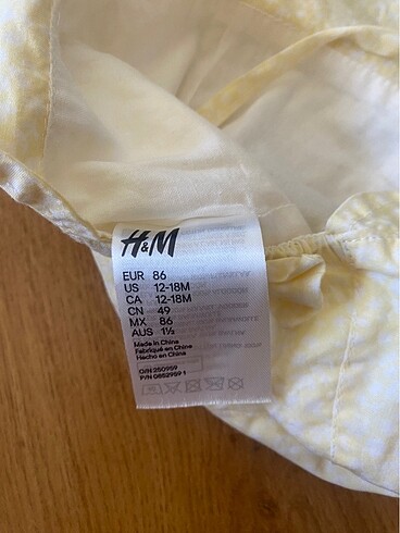 1-2 Yaş, 19 cm Beden Şapka