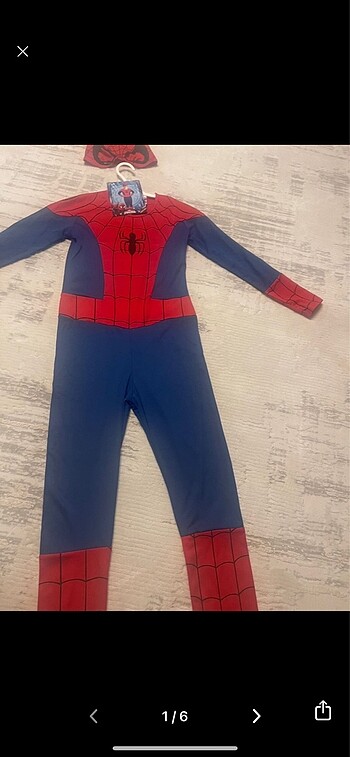 Spiderman kostümü orjinal