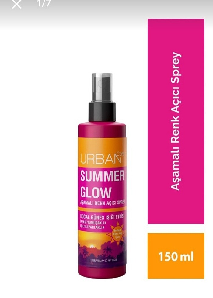 Urban sac açıcı sprey/boya/açıcı  - Görsel 2