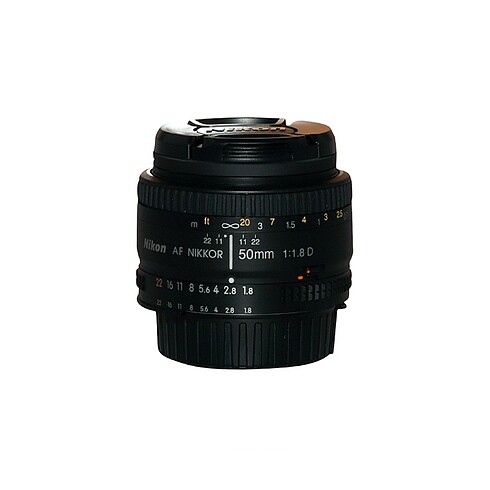 Nikon 50 mm 1.8 AF Nikkor Lens