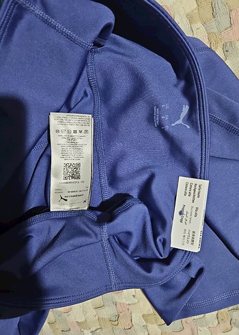 Mor Parlak Spor Taytı,Yüksek Bel Orjinal Puma nın ürünüdür. - Görsel 2