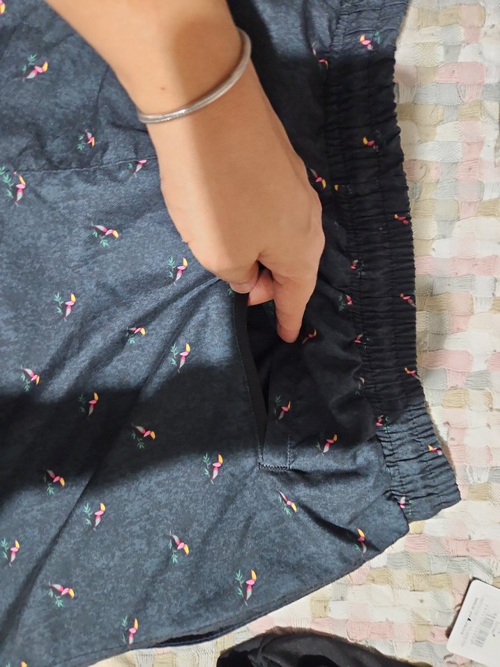 Gri Desenli Erkek Deniz Şortu - Görsel 2