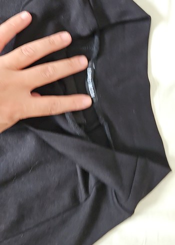 m Beden Siyah Pilili Midi Gotik Mini Etek