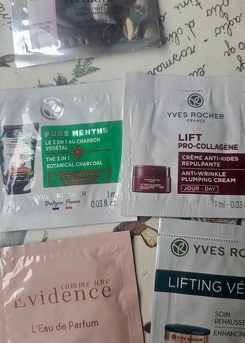 Yves Rocher Yves Rocher ,Lancome numuneler