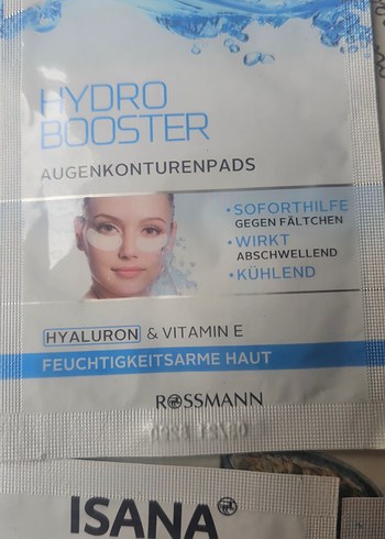 Diğer ISANA Hidro Booster Göz ve Burun Maskeleri