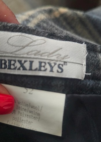 Gri Ekoseli Kışlık Etek - Görsel 3