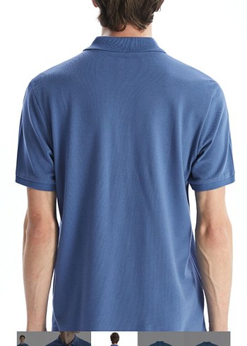 Mavi Erkek Polo Tişört Regular Fit Kısa Kollu - Görsel 4