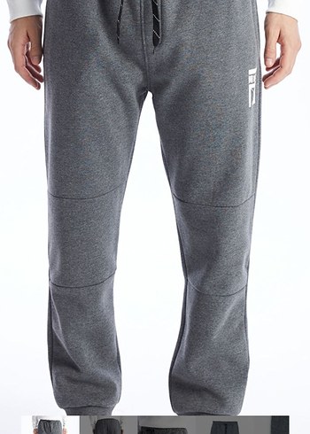 Gri Rahat Kesim Erkek Eşofman Altı - Görsel 3