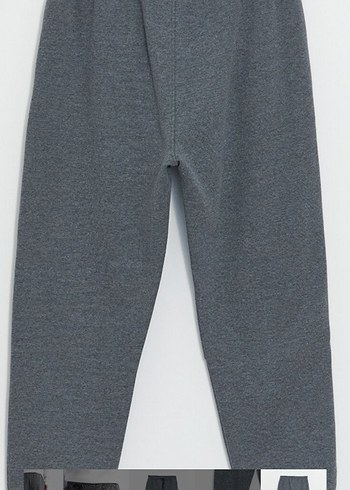 Erkek Gri Rahat Kesim Eşofman Altı - Görsel 8