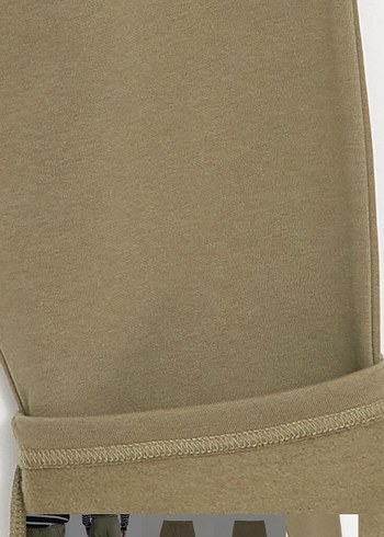 Kemerli Erkek Haki Outdoor Eşofman Altı - Görsel 8