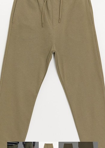 Erkek Haki Kemerli Outdoor Eşofman Altı - Görsel 6