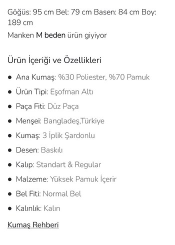 Gri Bol Kesim Kemerli Erkek Eşofman Altı - Görsel 8