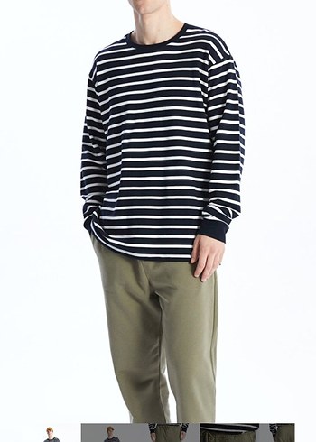 Erkek Haki Kemerli Regular Fit Eşofman Altı - Görsel 3