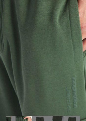 Erkek Haki Bel Detaylı Regular Fit Pantolon - Görsel 4