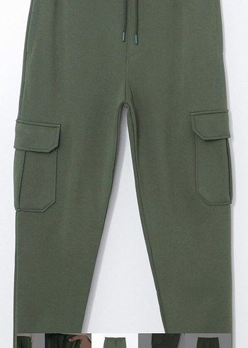 Erkek Haki Bel Detaylı Regular Fit Pantolon - Görsel 5