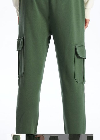 Erkek Haki Bel Detaylı Regular Fit Pantolon - Görsel 3