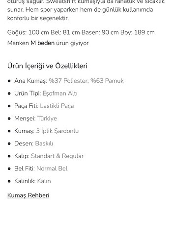 Beyaz Regular Fit Erkek eşofman altı - Görsel 8