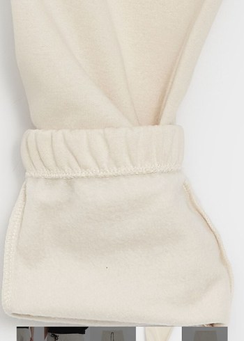 Beyaz Regular Fit Erkek eşofman altı - Görsel 6