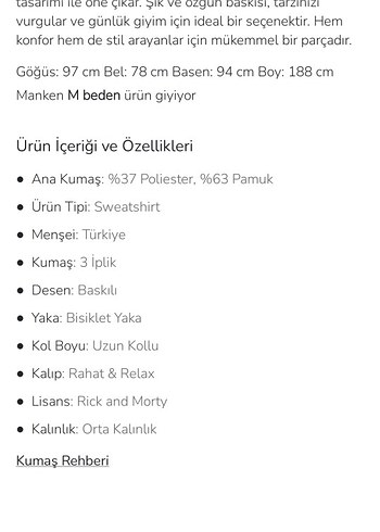 Gri Baskılı Erkek Sweatshirt - Görsel 9